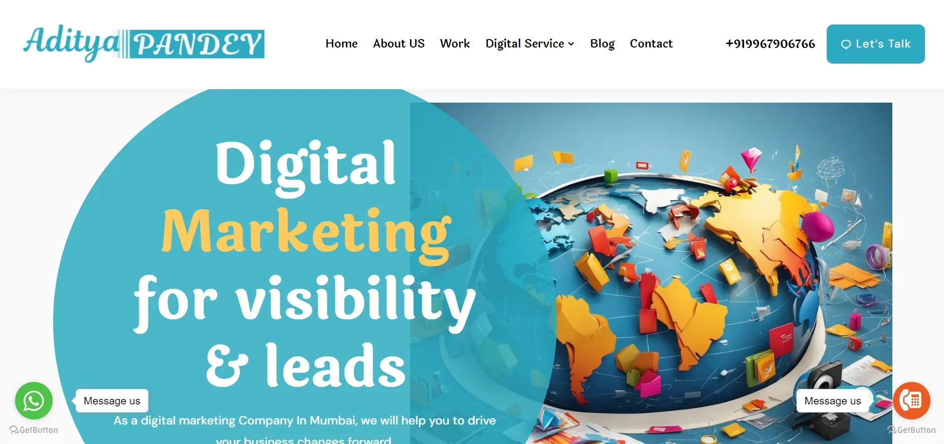 Aditya Pandey Digital Marketing Company, Thane