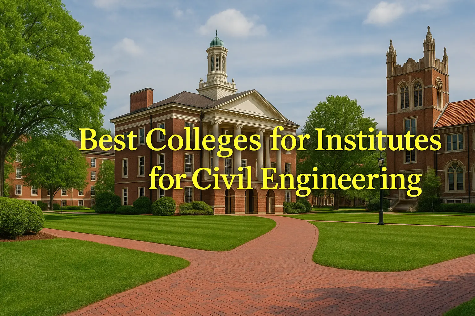 Best Institutes for Civil Engineering in India: Your Guide to Top Education in 2025 🏗️