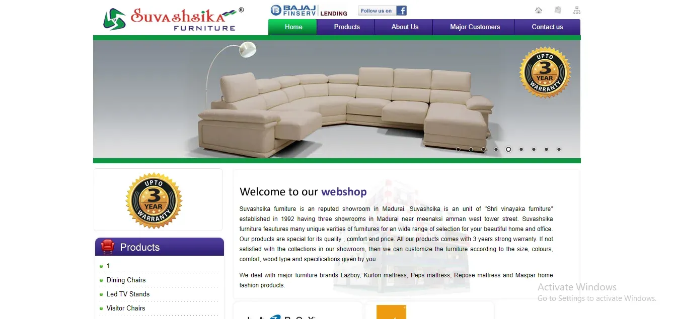 Furniture Store In Madurai