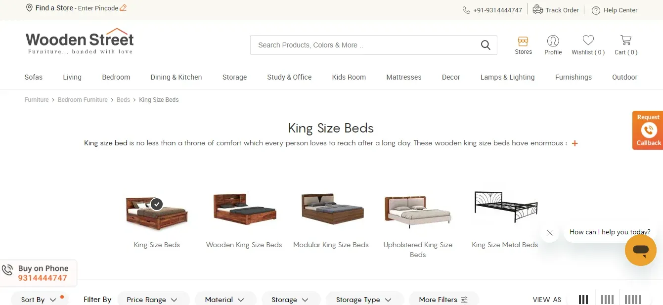 Furniture Store In Madurai
