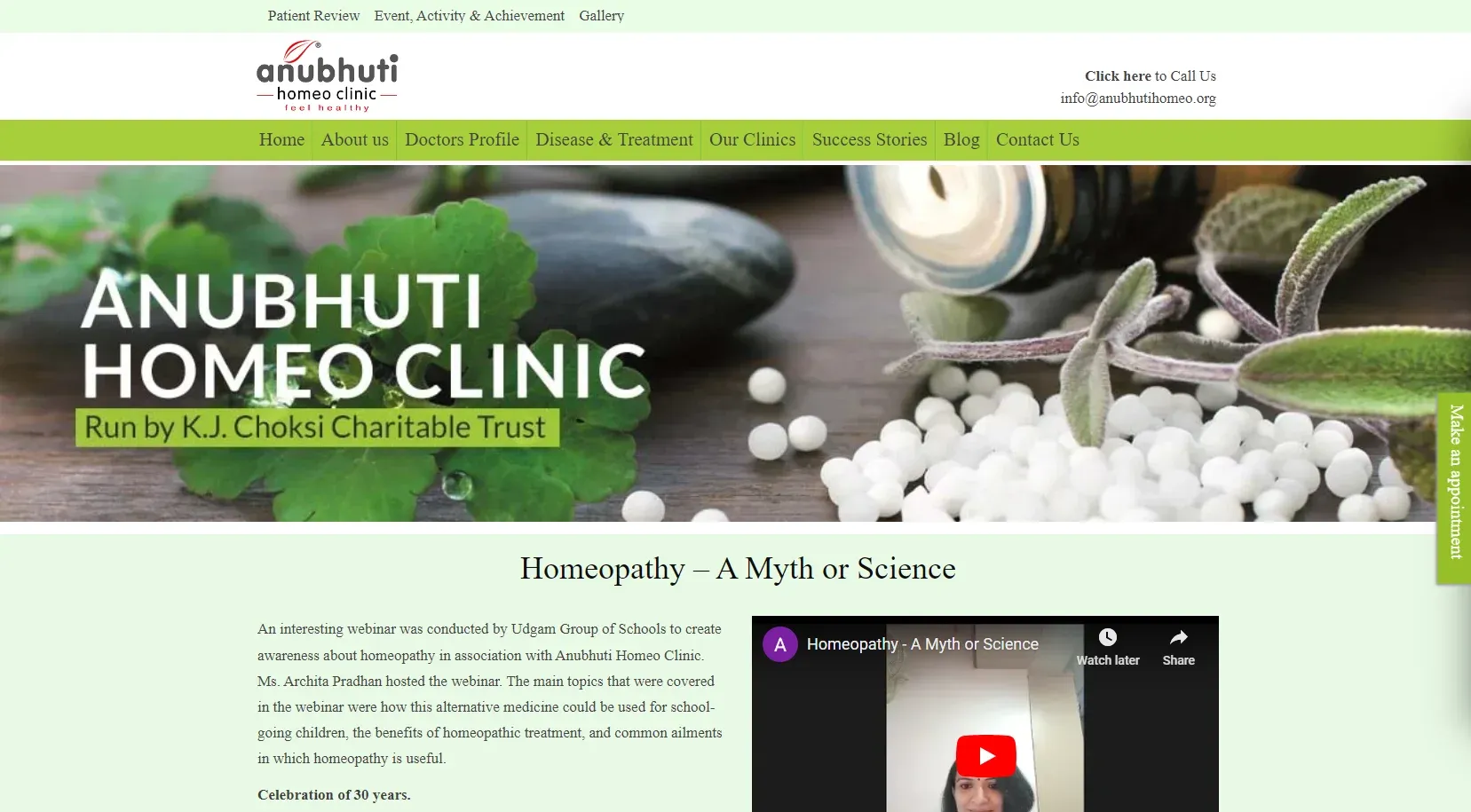 Homeopathy Clinic In Gujarat