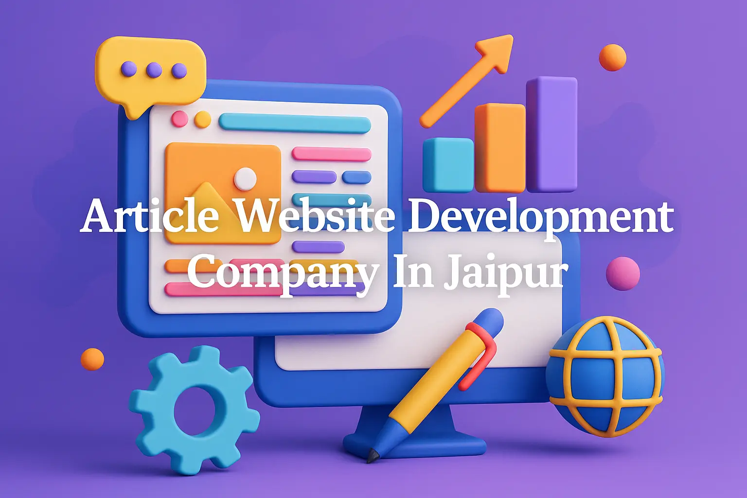Create Your Perfect Website with a Leading Website Development Company in Jaipur 🌐