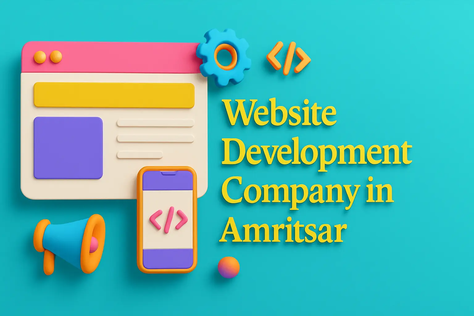 Build Your Dream Website with a Top Website Development Company in Amritsar 🌐