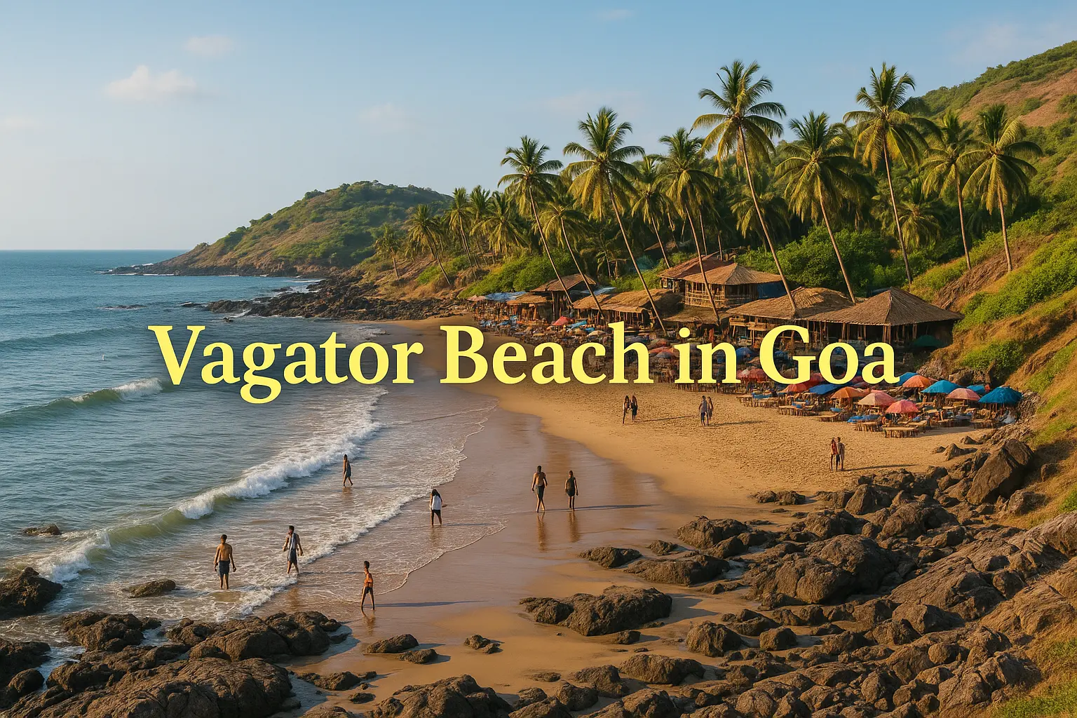Vagator Beach in Goa: A Comprehensive Guide 🌴