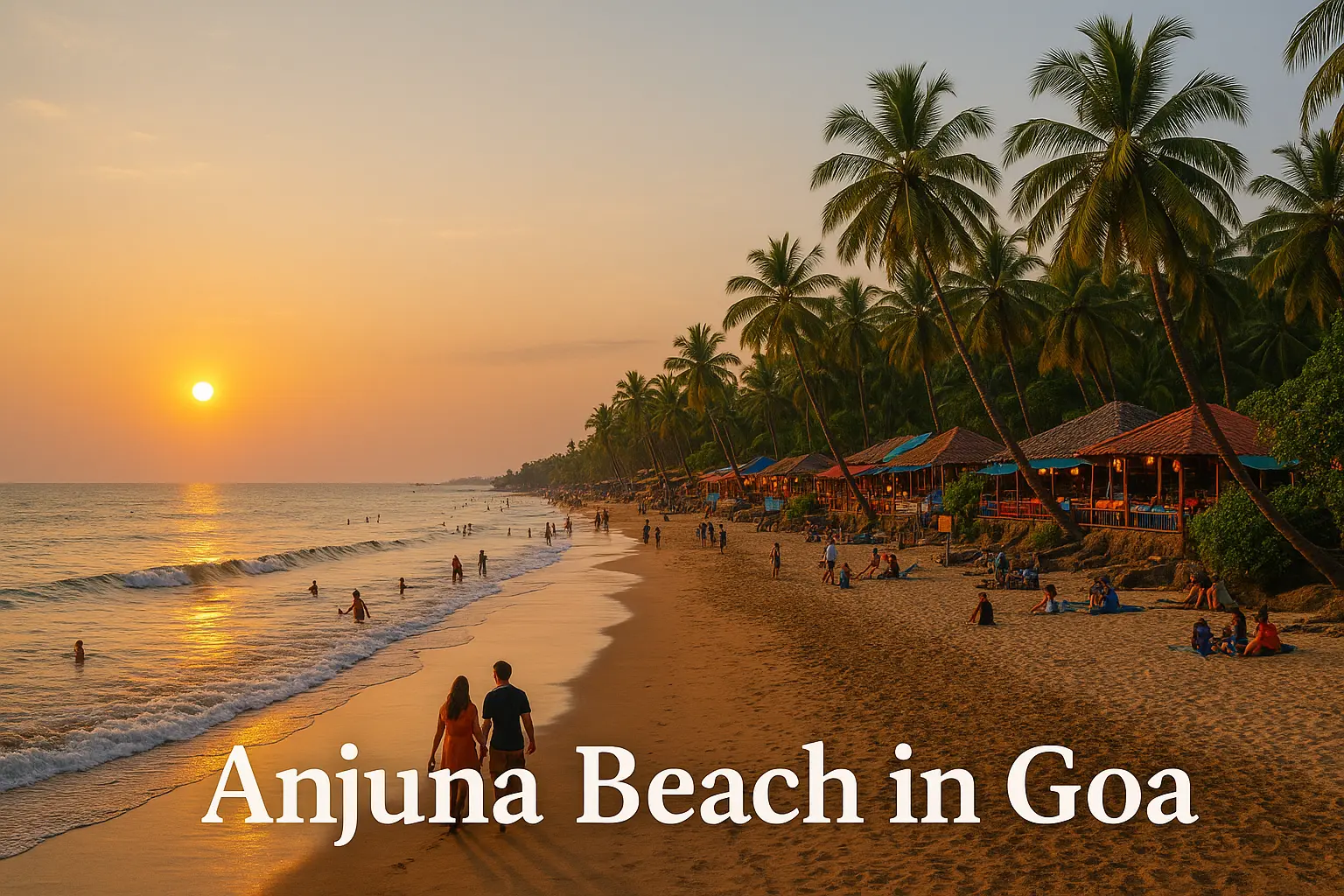 Anjuna Beach in Goa: A Complete Guide to Paradise 🏖️