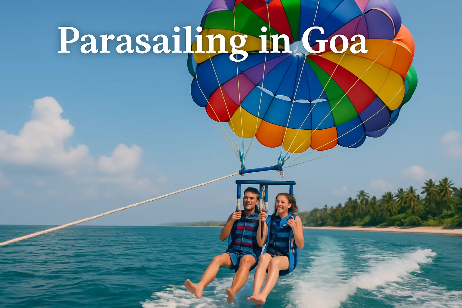 Parasailing In Goa: Soar Above the Stunning Coastline 🌊