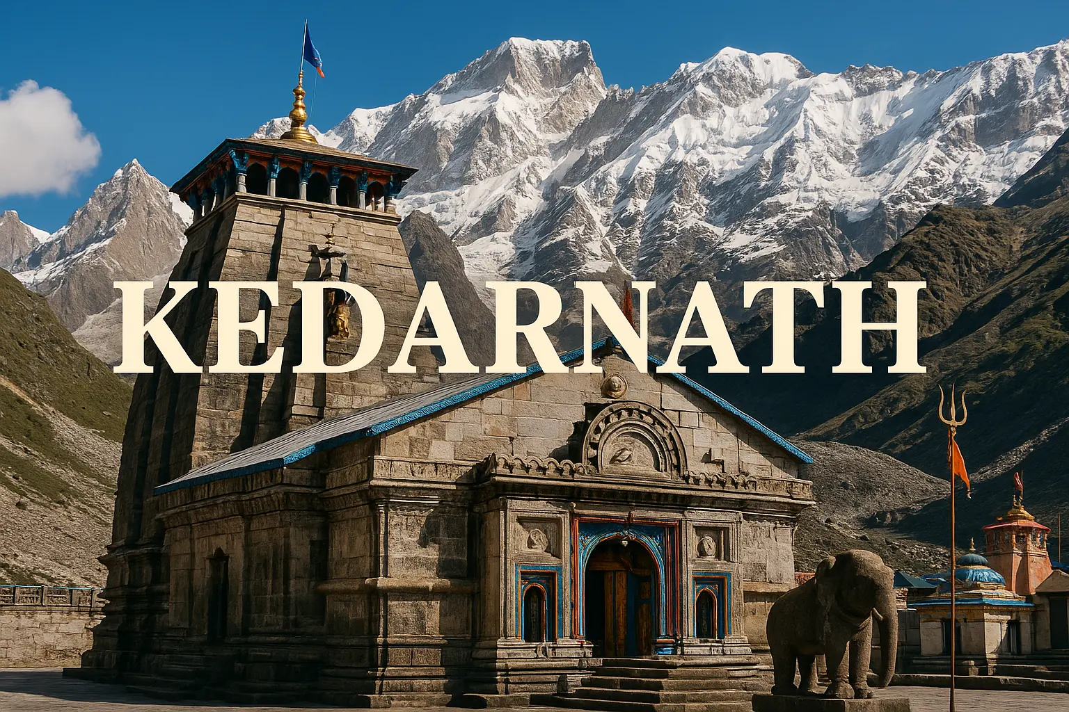 Kedarnath Temple: The Sacred Himalayan Abode of Lord Shiva 🛕