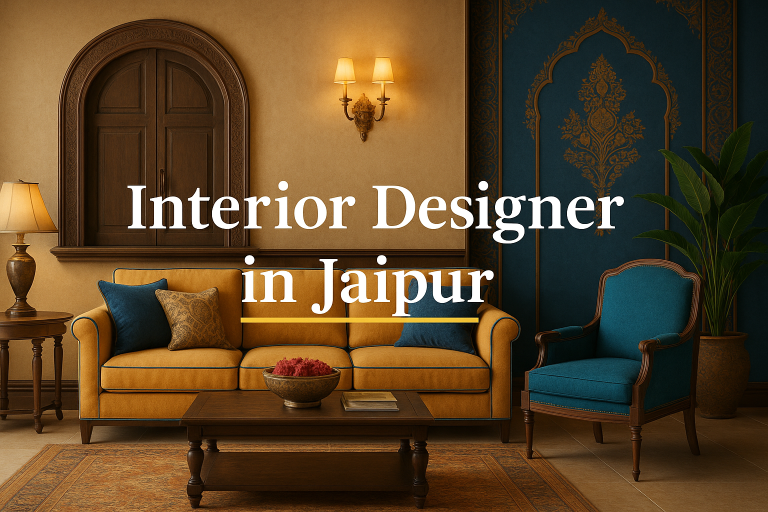 🏡 Interior Designer in Jaipur: Transforming Dreams Into Reality