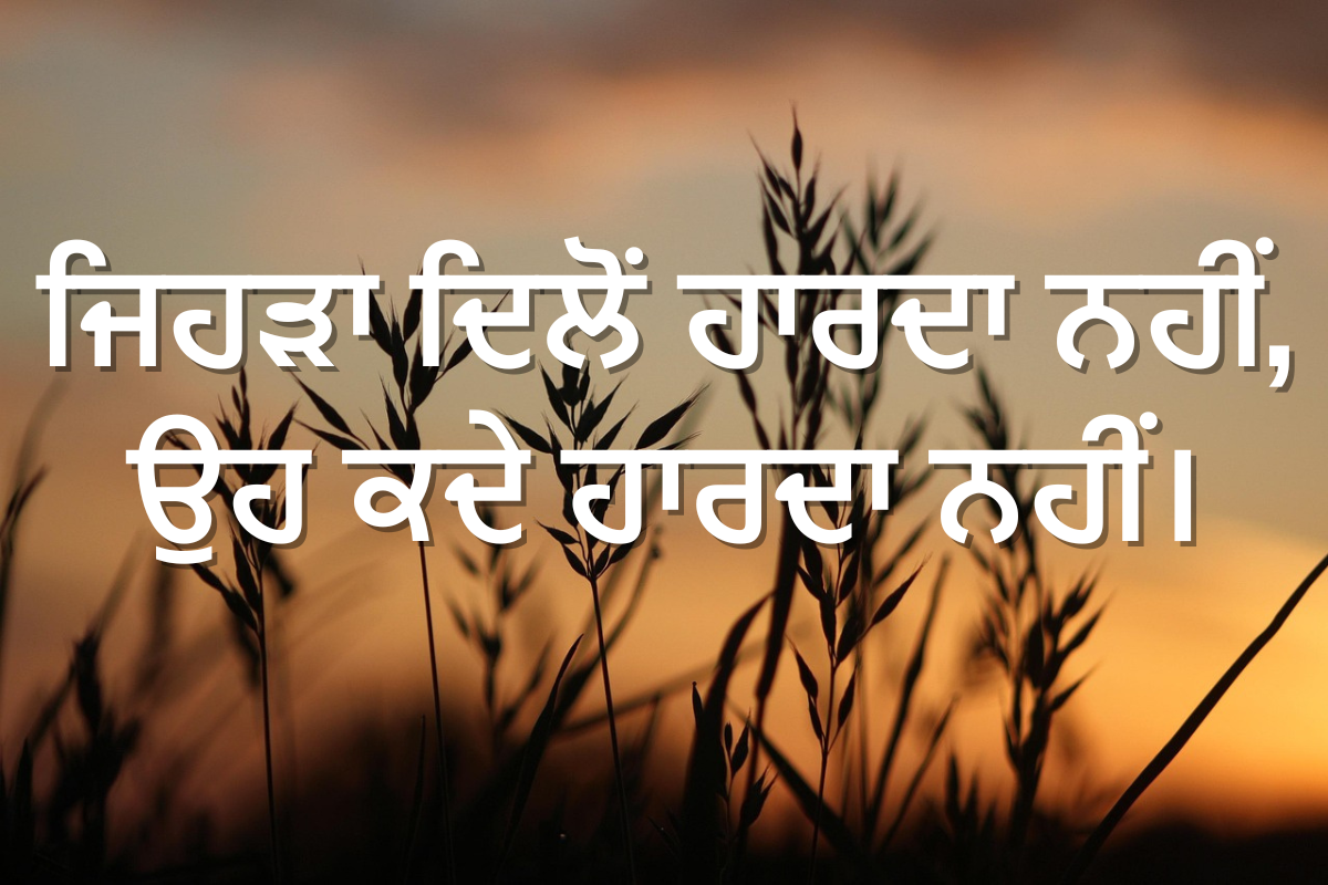Motivational Quotes In Punjabi 😇 | Inspirational Punjabi Thoughts ✨