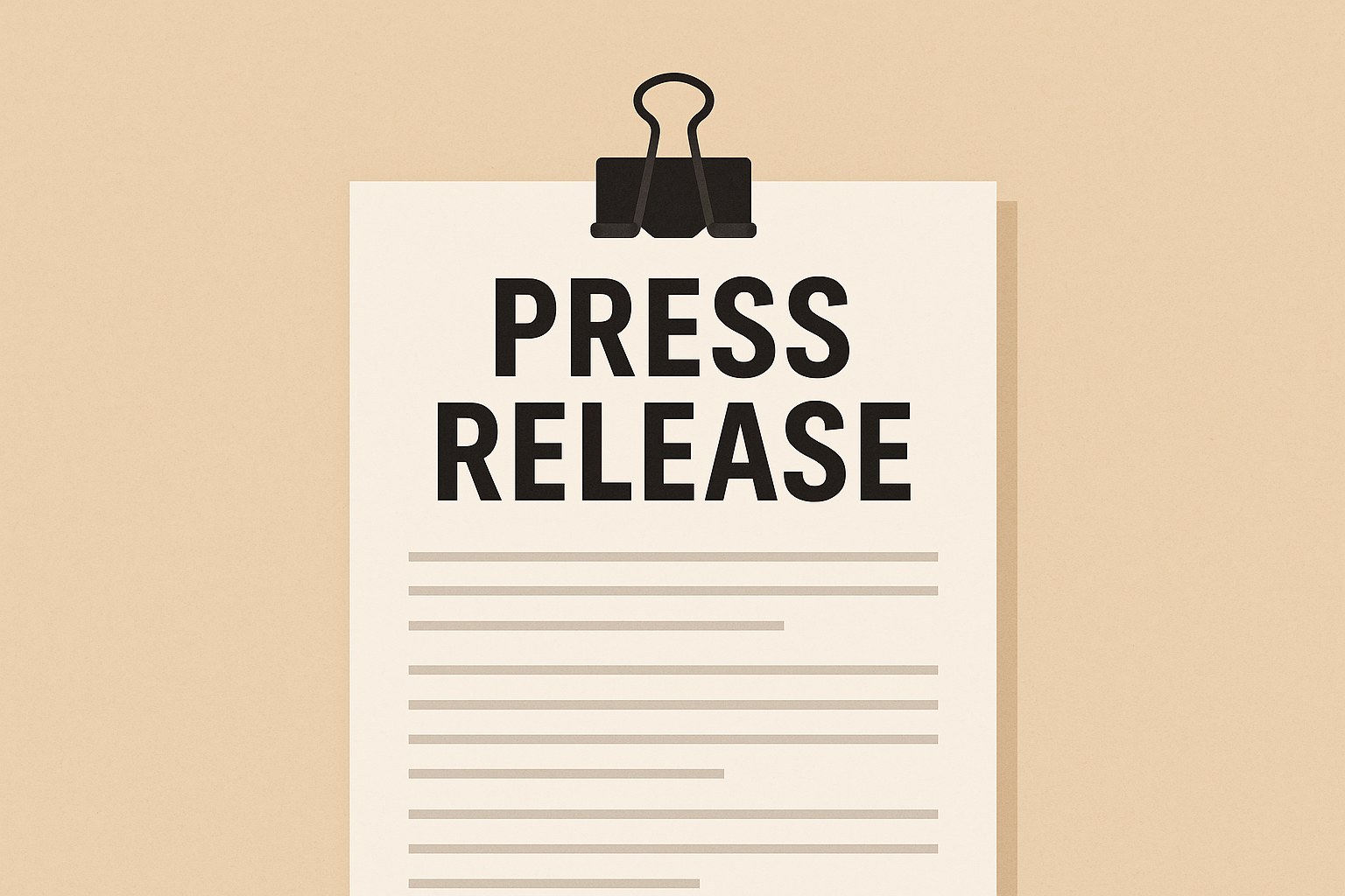 How to Write a Press Release for Your Product Launch (2025 Guide)