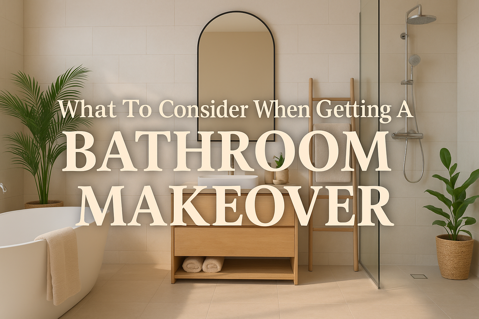 What To Consider When Getting a Bathroom Makeover? 🛁✨