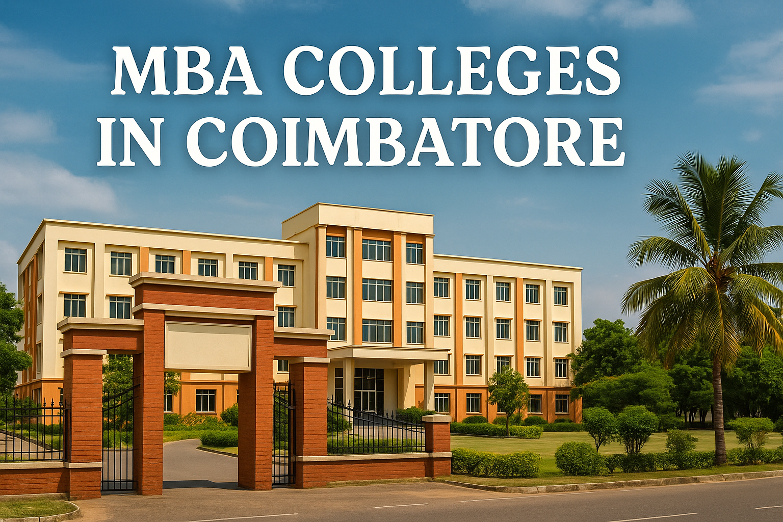 Top MBA Colleges in Coimbatore 🎓 | 2025 Rankings & Admission Guide