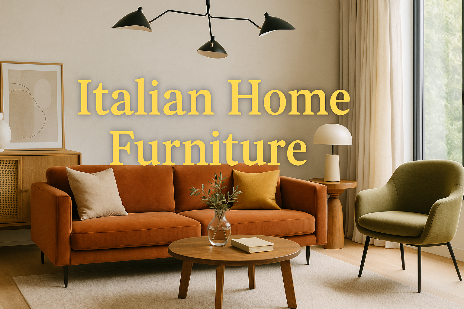 Benefits of Opting for Italian Home Furniture 🛋️