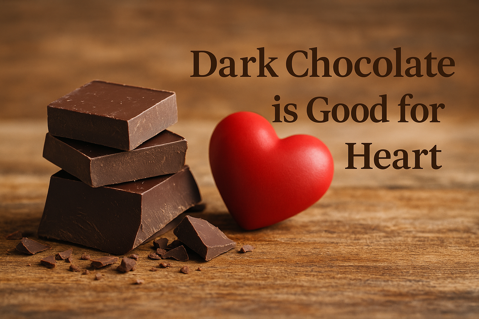 Dark Chocolate is Good for Heart ❤️ | Health Benefits Explained