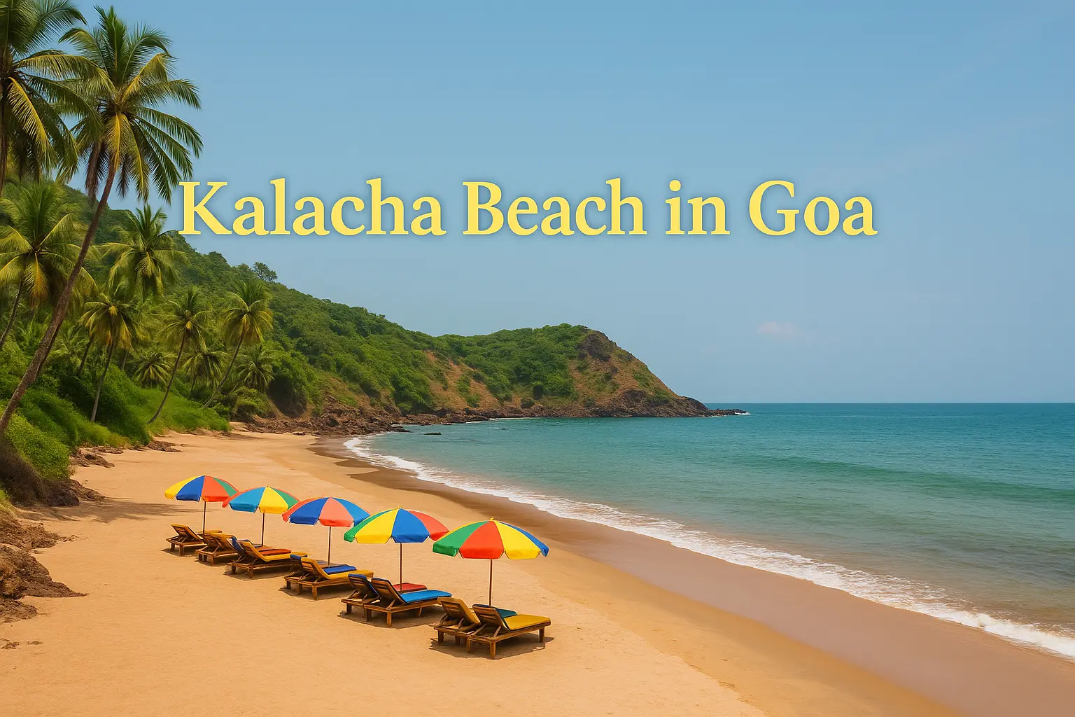 Kalacha Beach In Goa: Discover the Secluded Charm of North Goa’s Sweetwater Lake Beach 🏖️