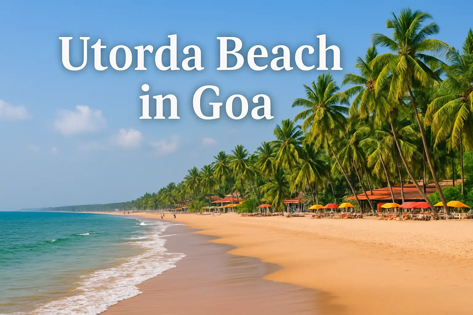 Utorda Beach In Goa: Discover the Tranquil Charm of South Goa’s Coastal Gem 🏖️