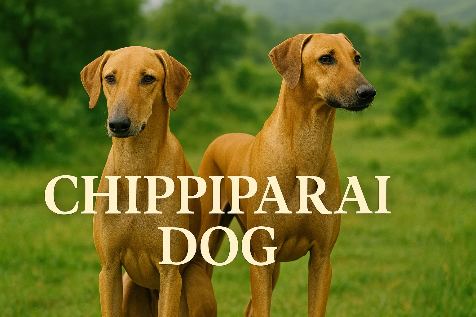 Chippiparai Dog Breed: Your Ultimate Guide to Tamil Nadu’s Elegant Sighthound 🐕
