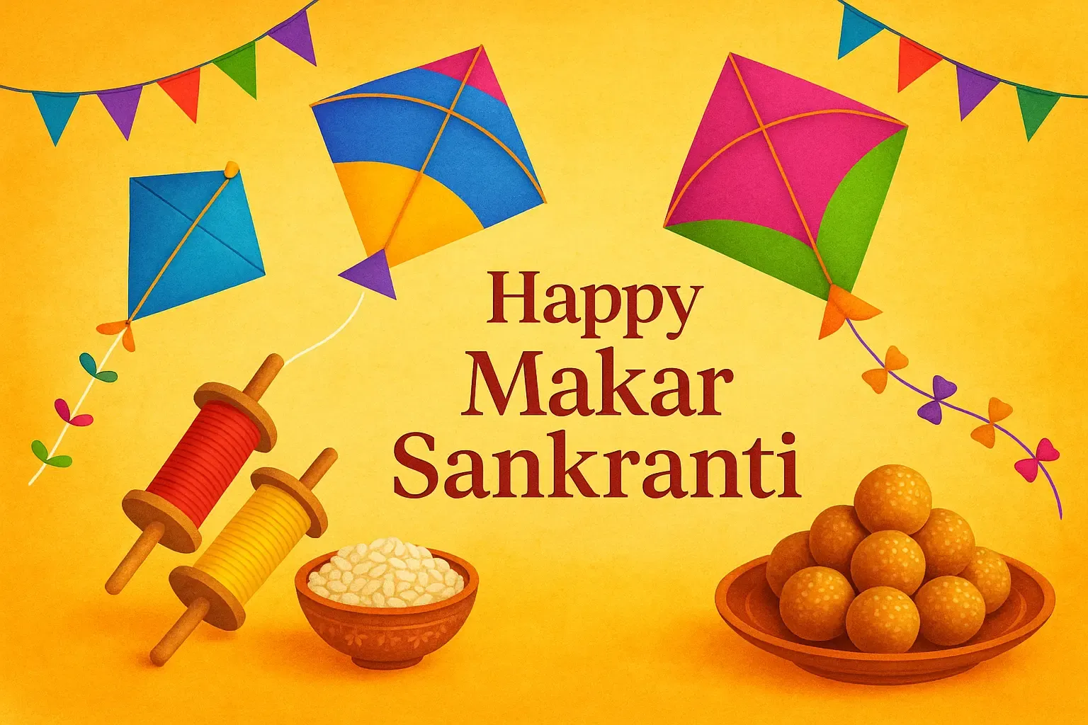 Makar Sankranti: The Vibrant Festival of Harvest and Joy 🪁